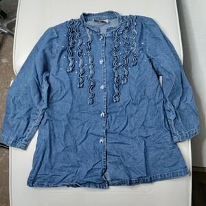 Vintage on the rocks women's denim sz small